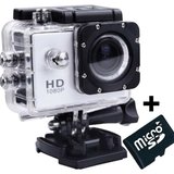 Camera Sport iUni Dare 50i Full HD 1080P, 5M, Waterproof, Argintiu + Card MicroSD 8GB Cadou